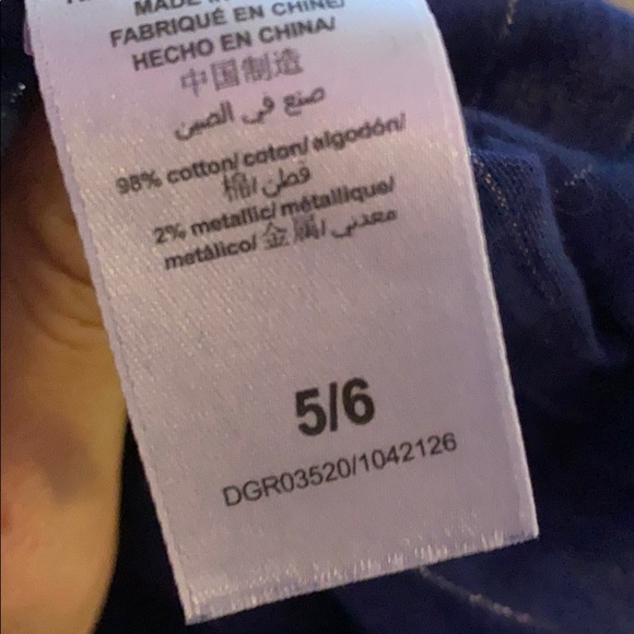 Splendid girls navy romper 5/6 - Picture 4 of 6